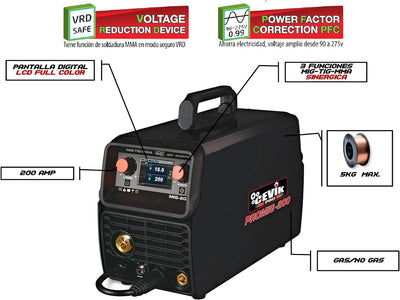 Cevik CE-PROMIG200 Synergie Inverter-Lötkolben