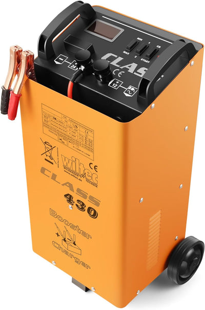 Wiltec Batterieladegerät Batterie 12V 24V Ladegerät Akkuladegerät Boost 430