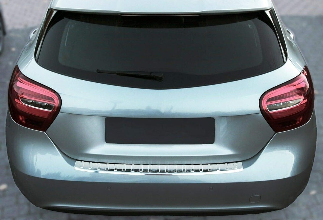 Recambo CT-LKS-1370 LADEKANTENSCHUTZ Edelstahl Chrom für alle Mercedes A-KLASSE W176 | Bj 2012-2018,