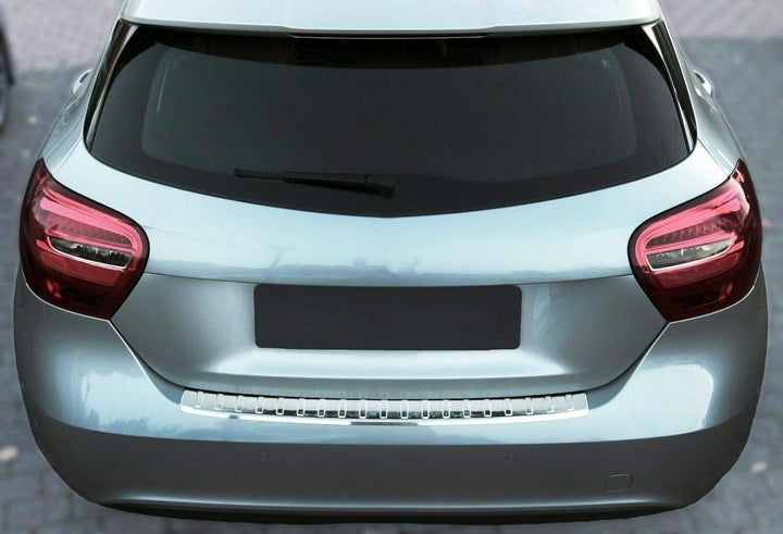 Recambo CT-LKS-1370 LADEKANTENSCHUTZ Edelstahl Chrom für alle Mercedes A-KLASSE W176 | Bj 2012-2018,