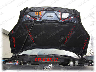 AB-00914 CARBON OPTIK Auto Bra kompatibel mit Honda CR-V Bj. 2006-2009 Haubenbra Steinschlagschutz T