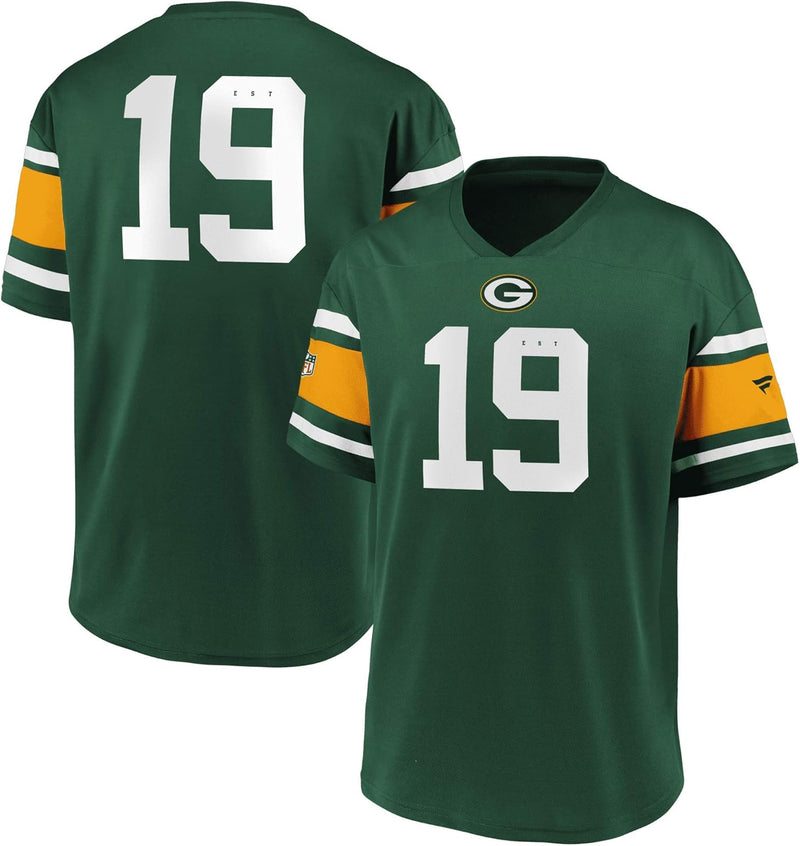 Fanatics Green Bay Packers T-Shirt Jersey Fanshirt Supporter American Football grün - L