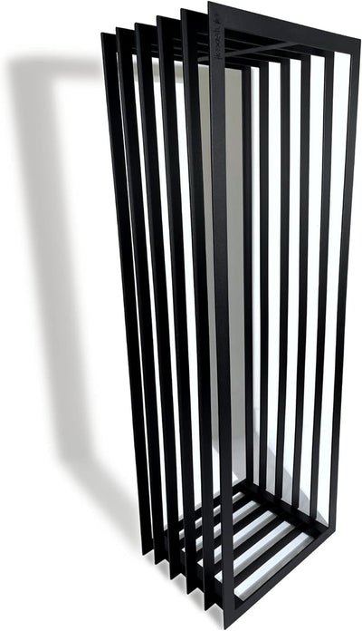 Loywe Kaminholzregal Kaminholzhalter Metal Art Brennholzregal Feuerholzregal Kaminholzständer Brennh