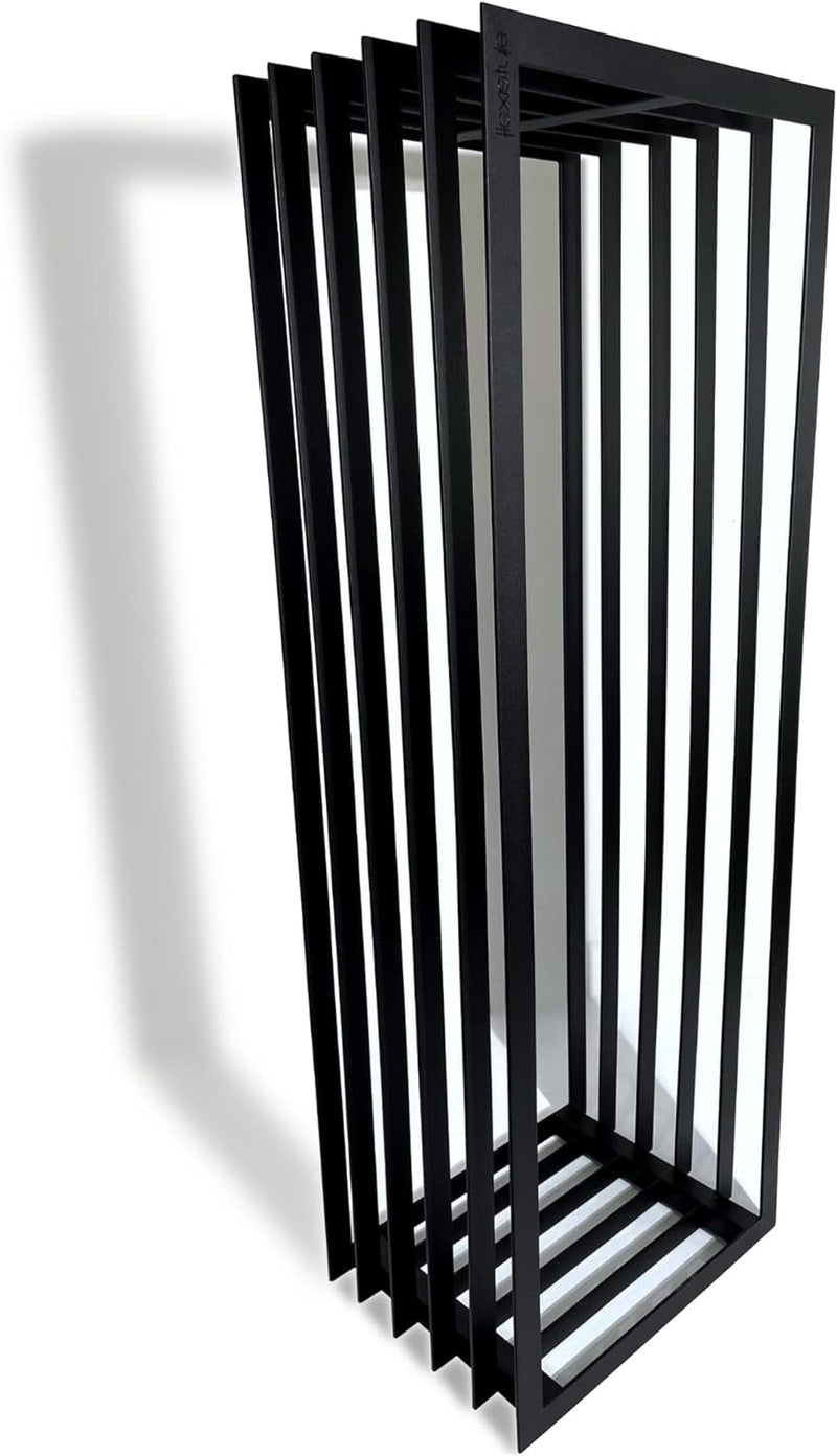 Loywe Kaminholzregal Kaminholzhalter Metal Art Brennholzregal Feuerholzregal Kaminholzständer Brennh