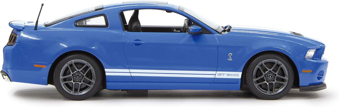 JAMARA 404540 - Shelby GT500 1:14 2,4GHz - offiziell lizenziert, bis 1 Std. Fahrzeit bei 11 Km/h, LE