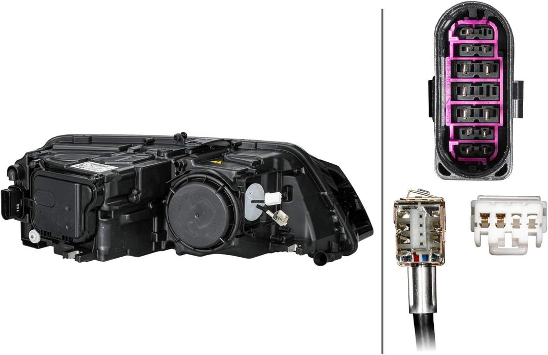 HELLA 1EX 010 192-771 Bi-Xenon-Hauptscheinwerfer - links - für u.a. Audi A8 (4H2, 4H8, 4Hc, 4Hl)