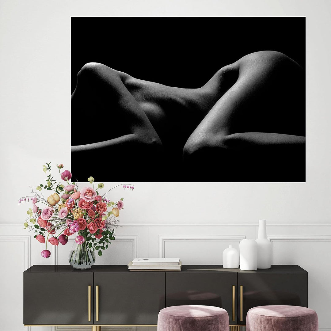 wandmotiv24 Poster als Wanddeko, Grösse Din A0, sinnliches Foto, liegende Frau, Sexy, erotisch, Mode