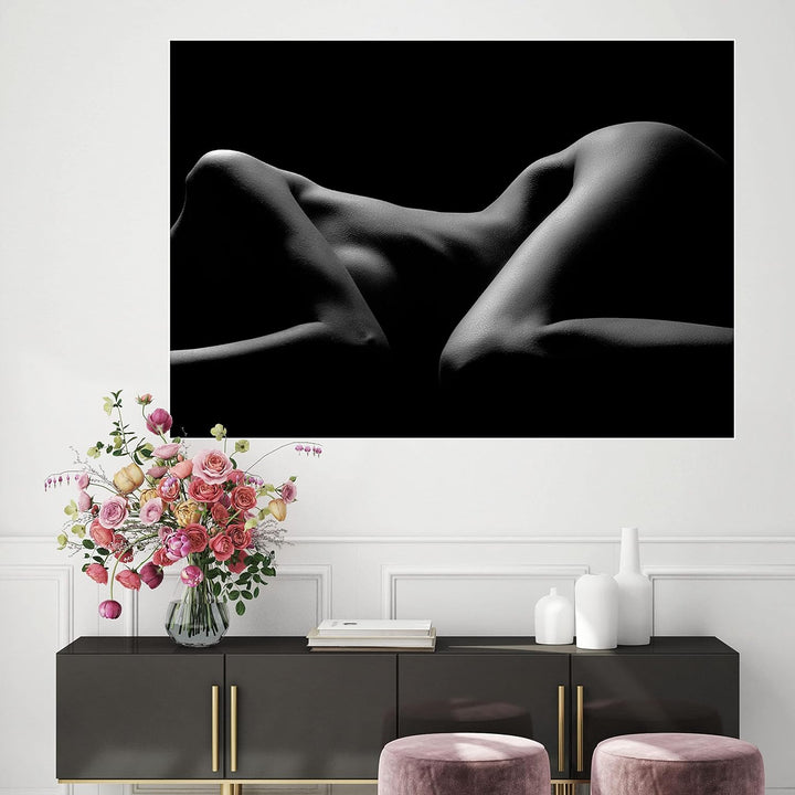 wandmotiv24 Poster als Wanddeko, Grösse Din A0, sinnliches Foto, liegende Frau, Sexy, erotisch, Mode