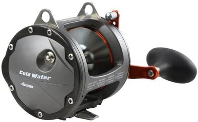 Okuma Coldwater Wireline Hochgeschwindigkeits-Schlepprolle Cw-303ds (Leinenzähler), 283,5 Meter, 11,