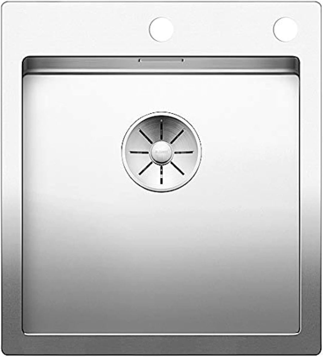 BLANCO CLARON 400-IF/A | Edelstahl | Einbauart: Einbau von Oben & Flächenbündig | mit Ablauffernbedi