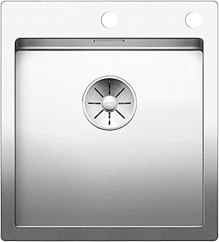 BLANCO CLARON 400-IF/A | Edelstahl | Einbauart: Einbau von Oben & Flächenbündig | mit Ablauffernbedi