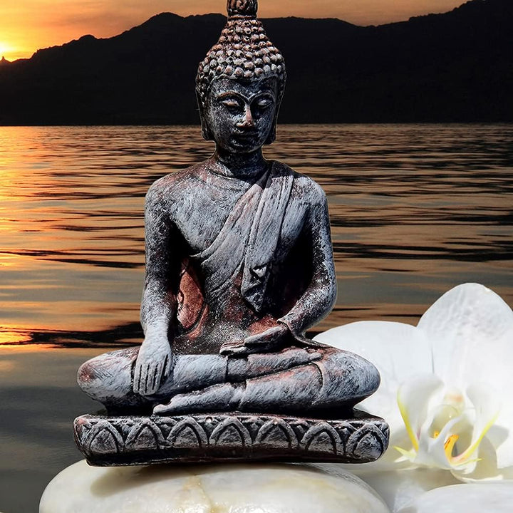 Feeby Viles - Leinwand Bilder - Fensterblick Natur- 120x80 cm- Deko Wohnzimmer - Wandbilder Schlafzi