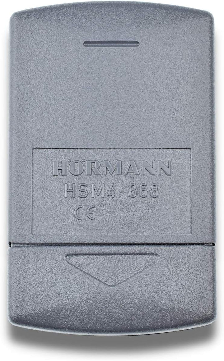 Hörmann Handsender HSM 4, Frequenz 868,30 MHz, Sender für Garagentore mit 4 Tasten, Batterietyp: 12