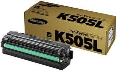 HP CLT-K505L/ELS (SU168A) Original Toner Schwarz (Kompatibel mit: SL-C2620DW/C2670FW/C2680FX), schwa