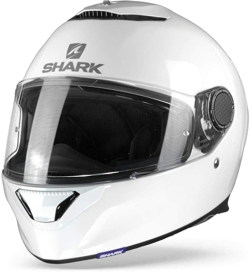 Shark Herren Shoei Motorrad Helm, Schwarz, M, M