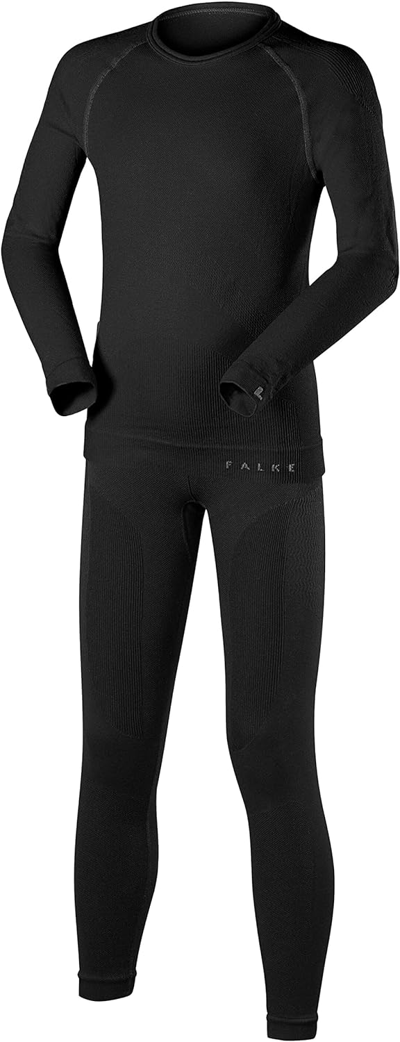 FALKE Unisex Kinder Maximum Warm K Uw Funktionsgarn Schnelltrocknend 1 Stück Baselayer-Set (1er Pack