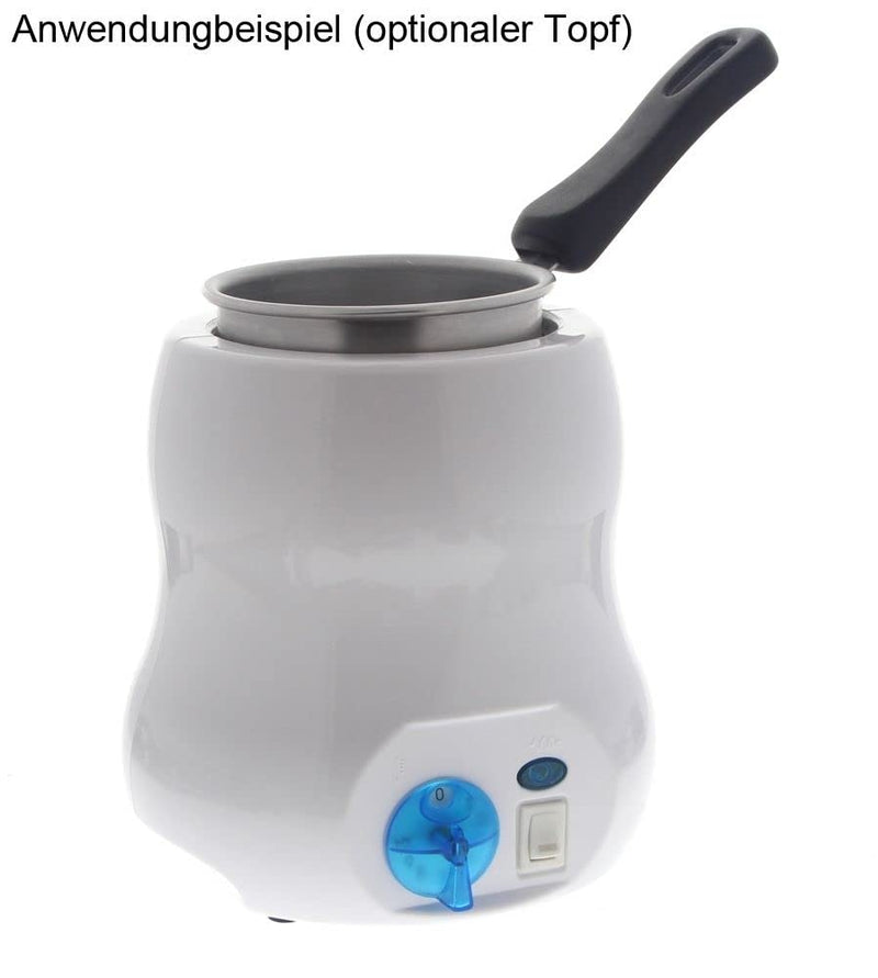 Wachswärmer für 800ml Dosen, Kosmetex Professional, Wachserhitzer Elegance für Wachsdosen, Wachsperl