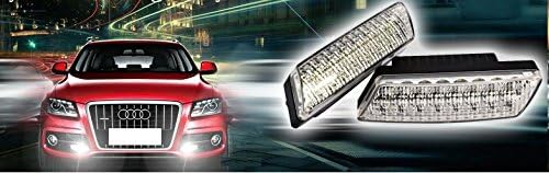 BLUETECH Ultra kleine universale LED Tagfahrleuchten/Tagfahrlichter mit 16 SMD LEDs R87 Modul E-Prüf