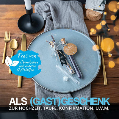 Tuuters 100 Stück Reagenzgläser aus Glas mit Verschluss (160 x Ø 16mm) Glasröhrchen mit Deckel für L