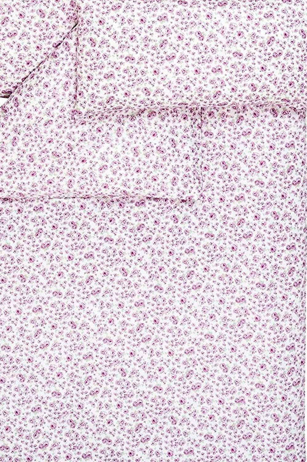 Estella Mako Satin Bettwäsche Romy Flieder 155 x 220 + 80x80 + 40/80 cm 155x220 cm + 80x80 cm, 155x2