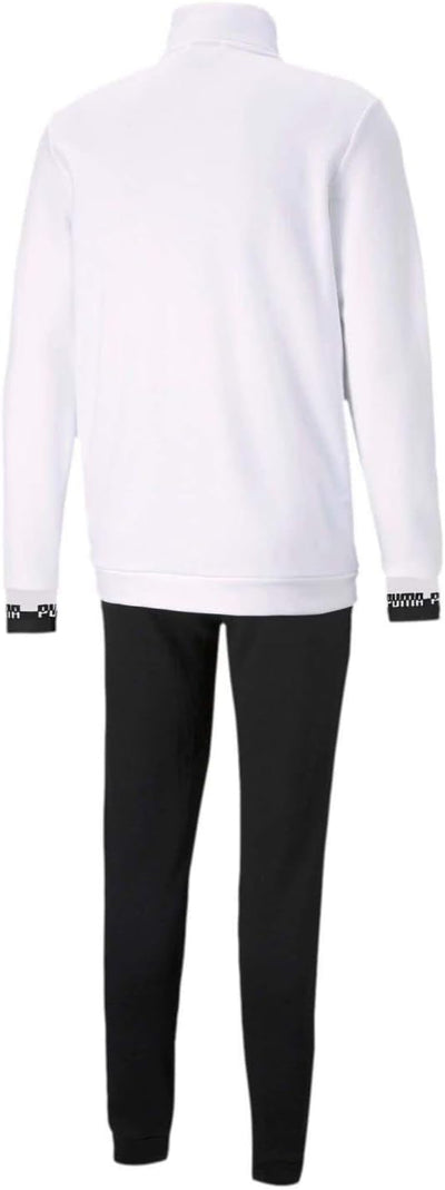 Puma Herren Trainingsanzug Amplified Sweat Suit TR 585842 Puma White M