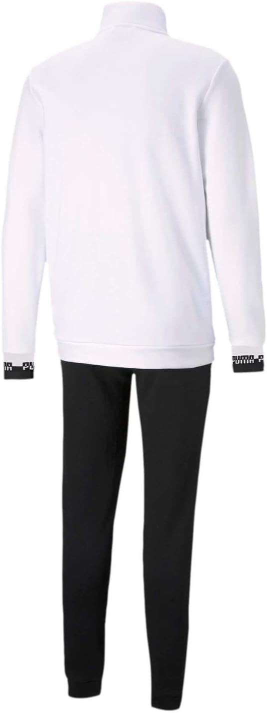 Puma Herren Trainingsanzug Amplified Sweat Suit TR 585842 Puma White M