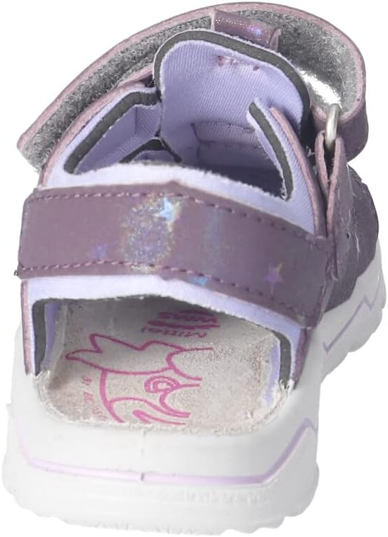 RICOSTA Mädchen und Jungen Sandalen GERY, Kinder Lauflernschuhe, Weite: Mittel, waschbar 22 EU Viole