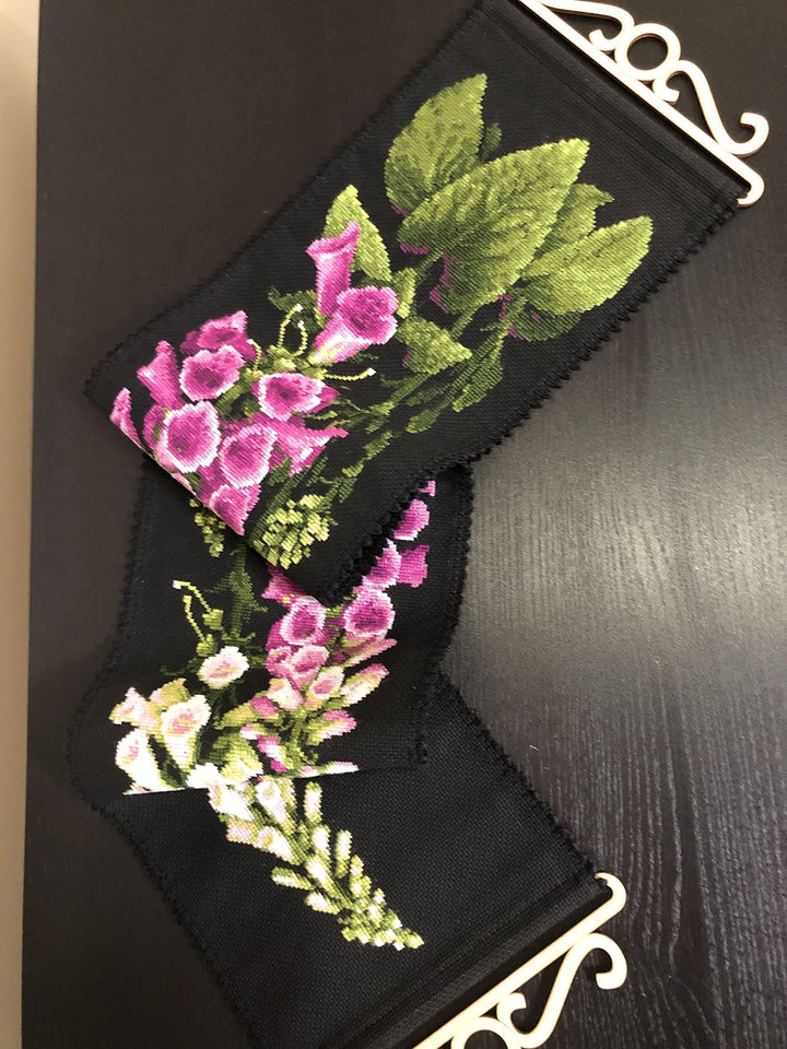 Riolis Foxgloves Cross Stitch Kit, Baumwolle, Multi-Color, 19 X 90 X 0,1 cm