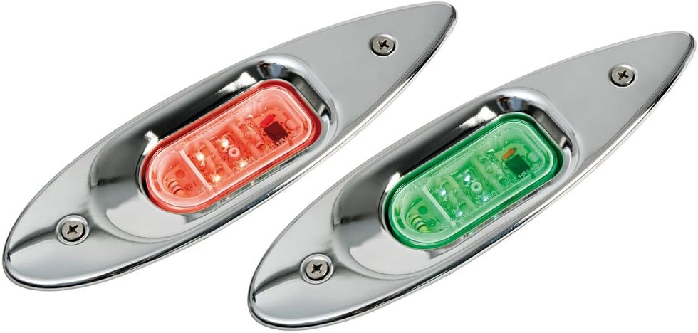 Osculati Evoled Eye Navigationslichter rot/grün