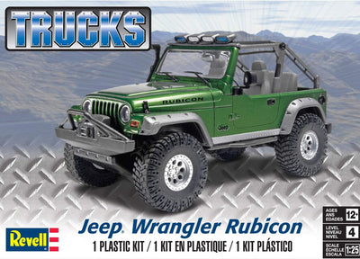 Revell Monogramm Massstab 1: 25 Rubicon Jeep (Mehrfarbig)