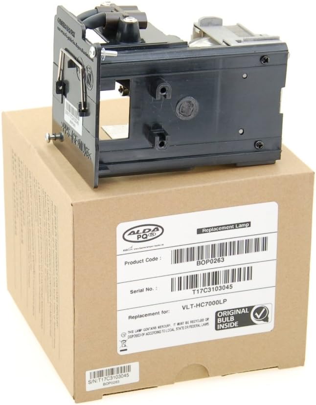 Alda PQ Professionell, Beamerlampe kompatibel mit VLT-HC7000LP Mitsubishi HC6500, HC6500U, HC7000, H