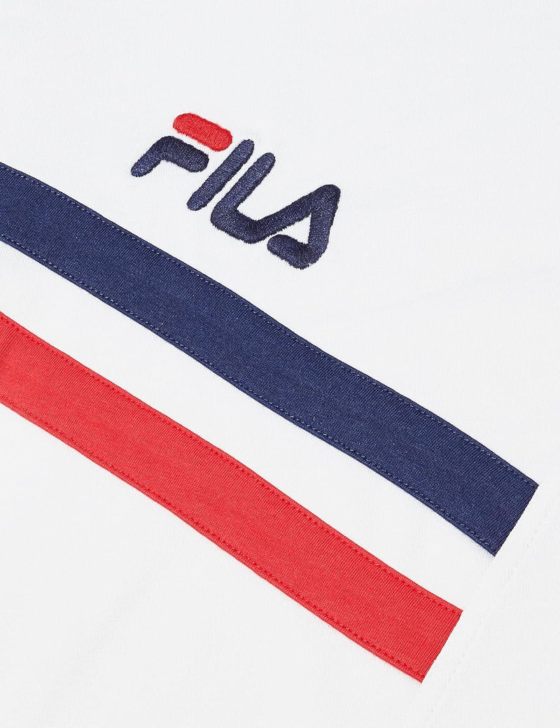 FILA Unisex Kinder Zamora Sweatshirt 86-92 Bright White, 86-92 Bright White