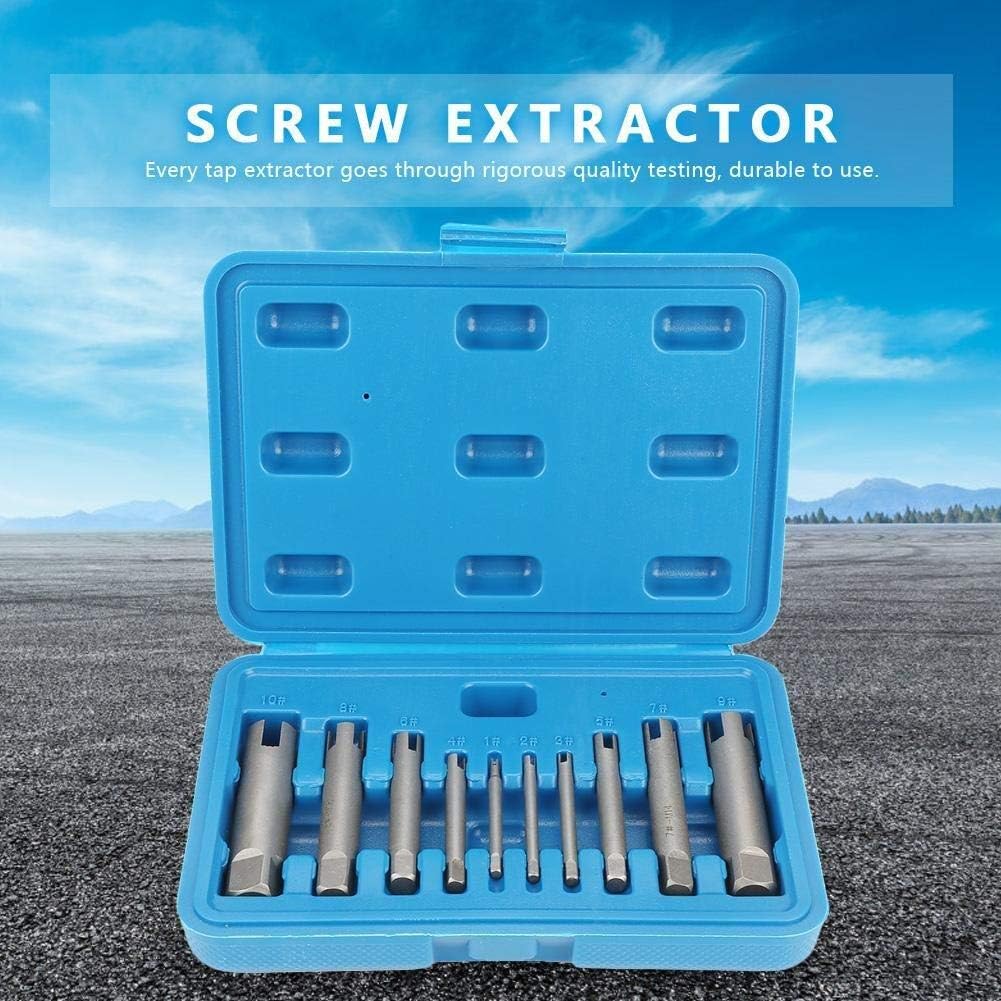 KSTE Stahl Broken Head Taps Remover Stripped Schrauben-Hahn Extractor Set (#C)