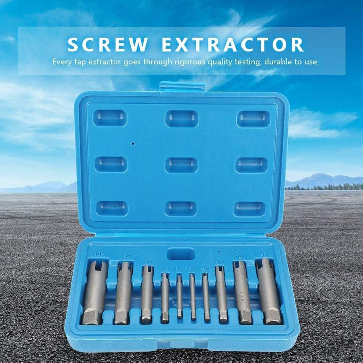 KSTE Stahl Broken Head Taps Remover Stripped Schrauben-Hahn Extractor Set (#C)