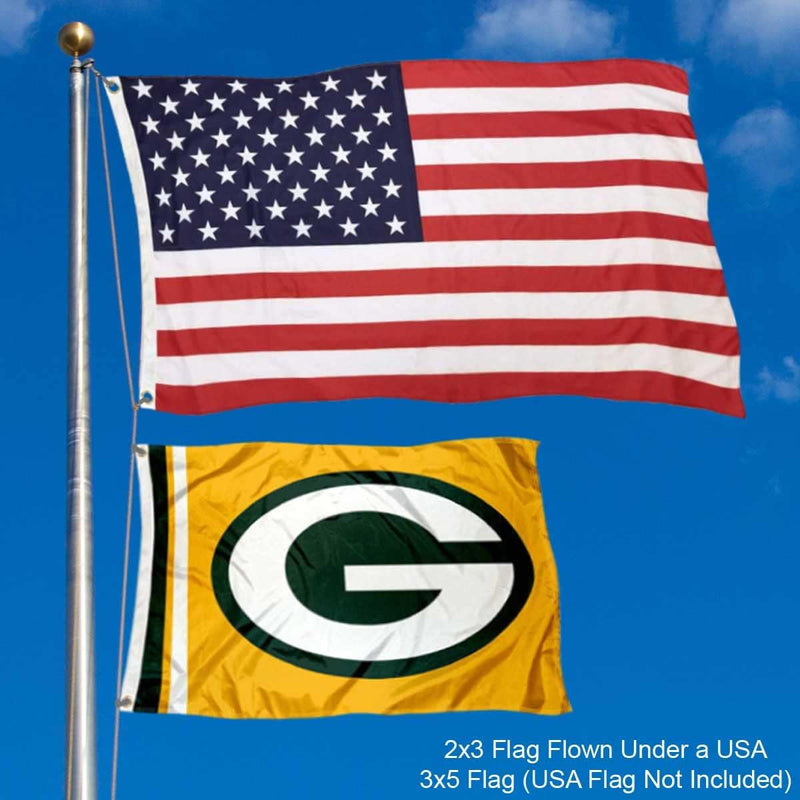 WinCraft Green Bay Packers 2x3 Feet Flag