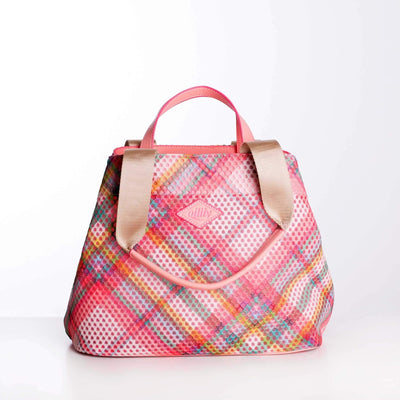 Oilily Checky Damen City Shopper OIL0146-335 Candy Pink