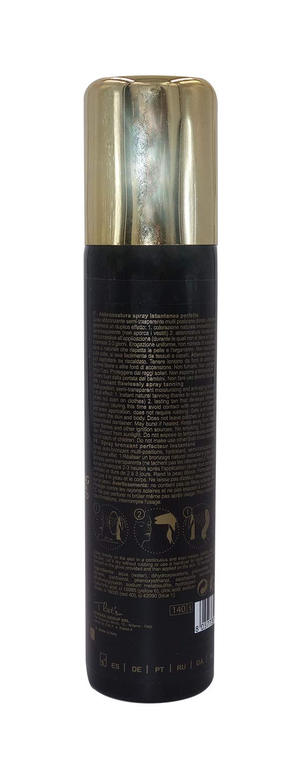 That'so Face Tan Spray Golden Beauty Selbstbräuner Gesichtsspray, 75 ml, Gradual Tan Mist
