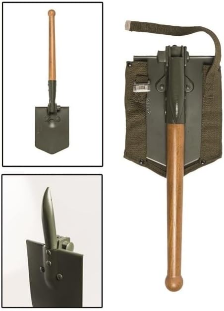 Mil-Tec Klappspaten-91552300 Schwarz Einheitsgrösse