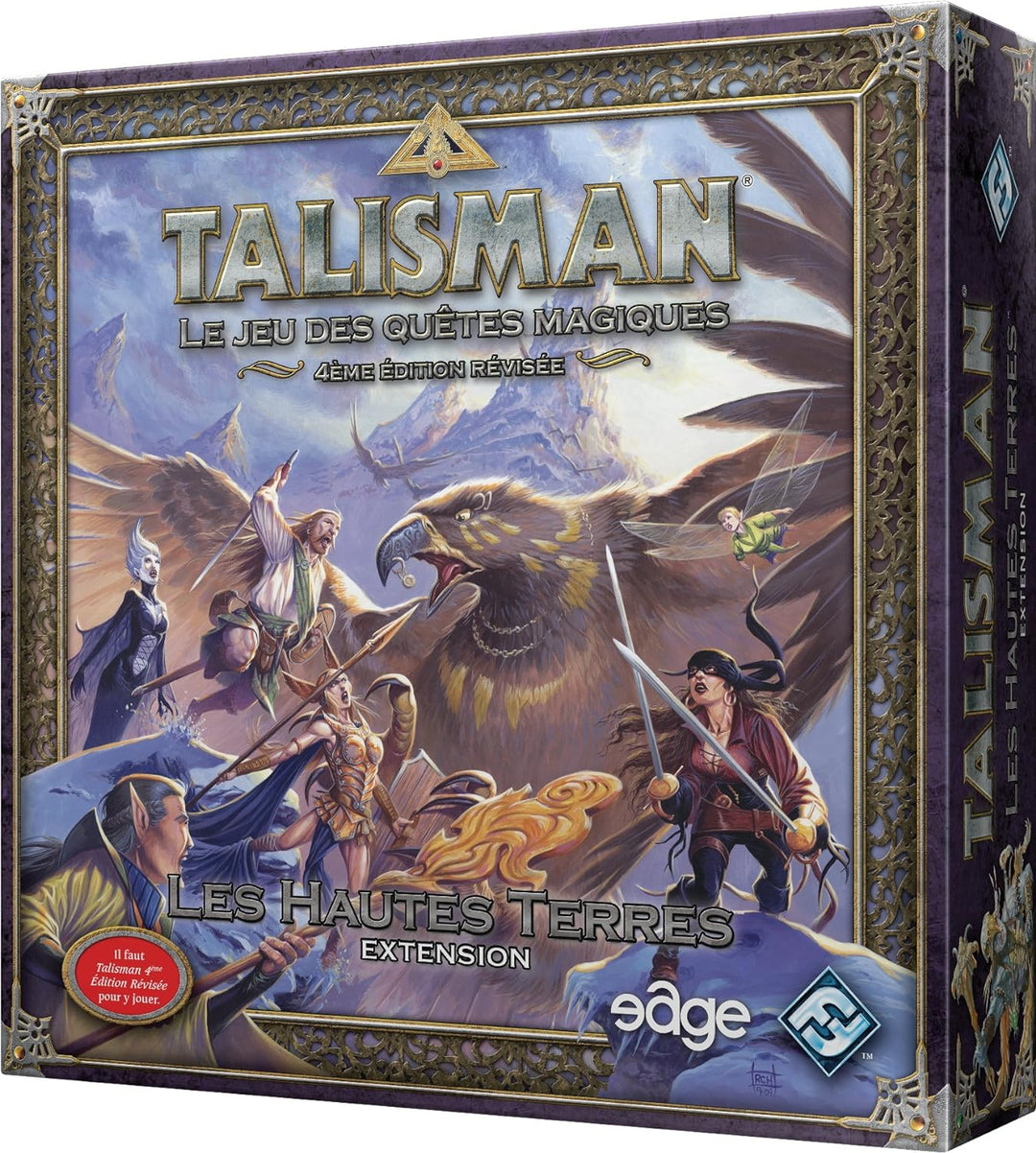 Spiel von Asmodee – UBITL05 – Talisman – Les Hautes Terres (Französische Version)