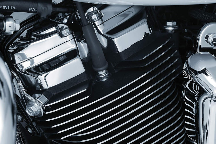 Kuryakyn 7185 Motorcycle Accent Accessory: Precision Spark Plug Covers for 2017-19 Harley-Davidson M