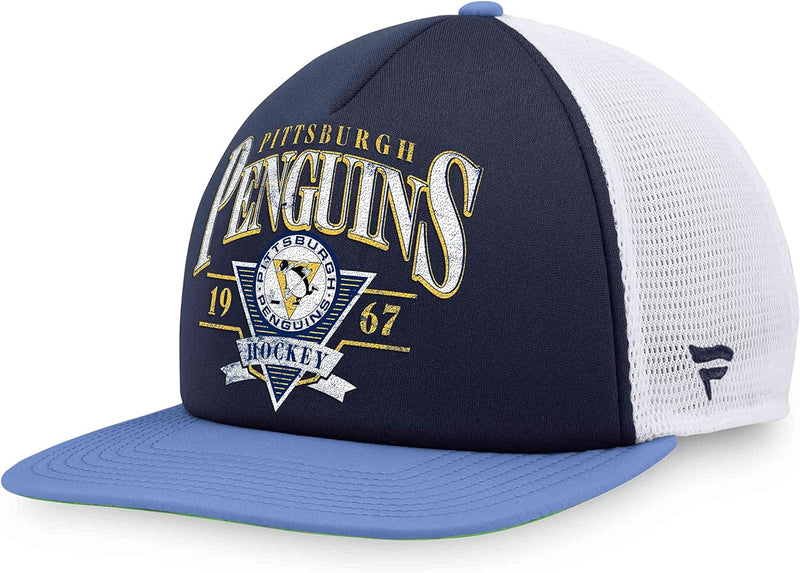 Fanatics - NHL Pittsburg Penguins True Classic Foam Front Trucker Snapback Cap