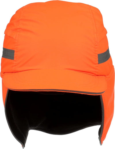 3M™ First Base™ 3 Anstosskappe 2021218, Winter, fluoreszierende Warnfarbe, Orange, verkürzter Schirm