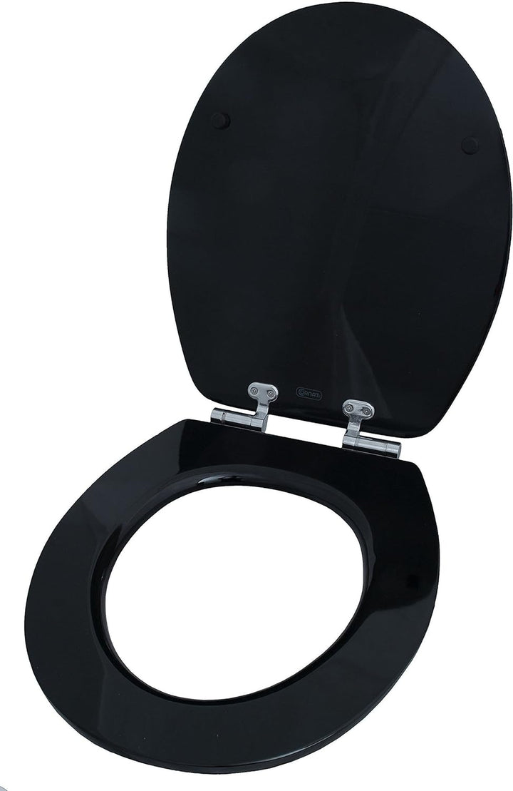 Cornat WC-Sitz Art of Acryl "Piano black" - Elegante Acryl-Oberfläche - Hochwertiger Holzkern - Abse