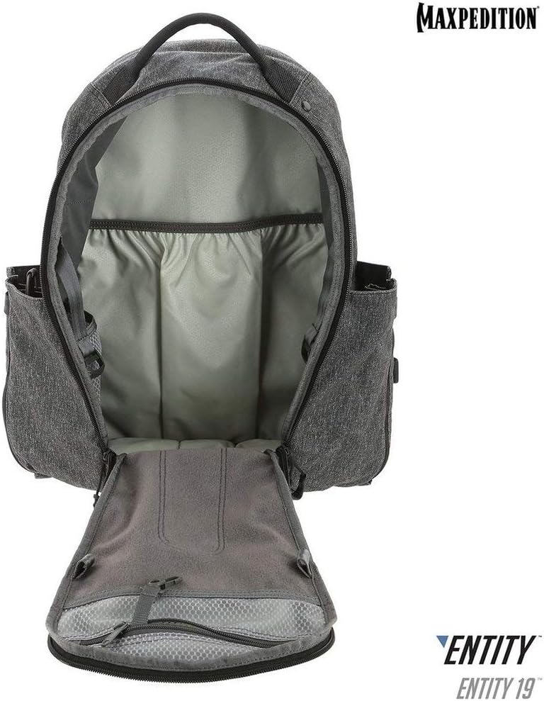 Maxpedition Entity 19 CCW-Enabled Backpack 19L, Charcoal