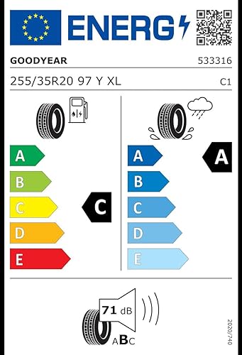 Goodyear Eagle F1 Asymmetric 3 | Sommerreifen 255/35R20 97Y, 255/35R20 97Y