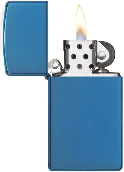 Zippo 20494 Zippo Feuerzeug Slim Sapphire, Sapphire