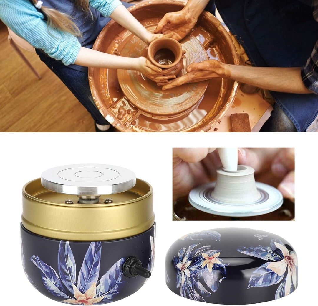 Töpferscheibenmaschine | Elektrische Keramik Maschine | Mini Pottery Wheel für Erwachsene/Kinder/Anf