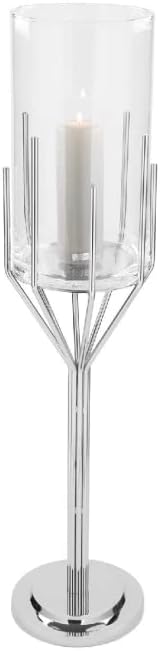 Luxor/Windlicht,Vern. m. Glas/H.110,D.25