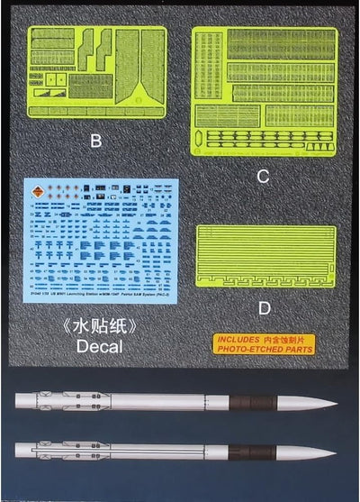 Trumpeter 01040 Modellbausatz US M901 Launching Station w/MIM-104F Patriot SAM System (PAC-3)", Mehr