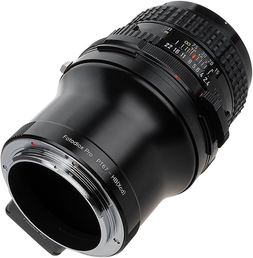 Fotodiox Pro Lens Mount Adapter Compatible with Pentax 6x7 Lenses on Hasselblad XCD-Mount Cameras Su